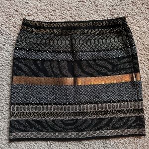 Bodycon elastic mini skirt